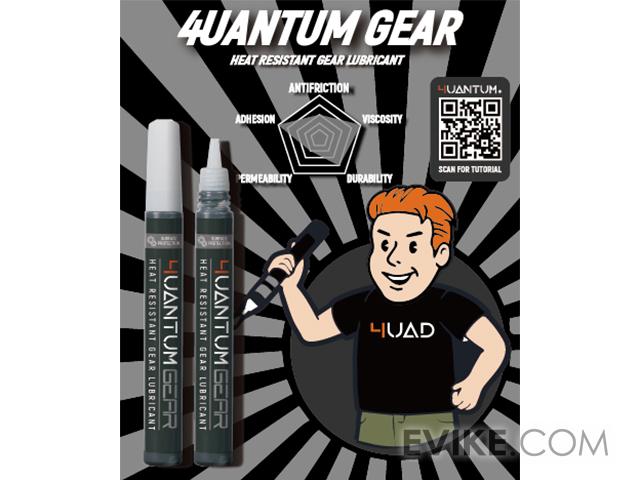 4UAD SmartAirsoft 4uantum Heat Resistant Airsoft Gear Lubricant Pen