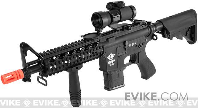 G&G Combat Machine 16 Raider CQB Airsoft AEG Rifle (Color: Black / Gun Only)
