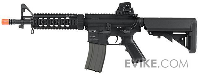 KWA Full Metal KM4 SR7 CQB Airsoft AEG Rifle (Color: Black)