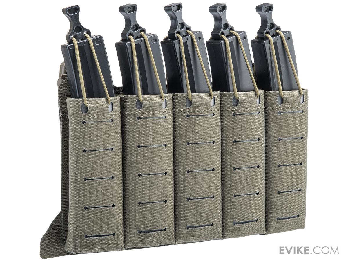 Templar's Gear 4x1 SMG Magazine Front Panel for Templar's Gear CPC ROC Gen 3 Plate Carrier (Color: Ranger Green)