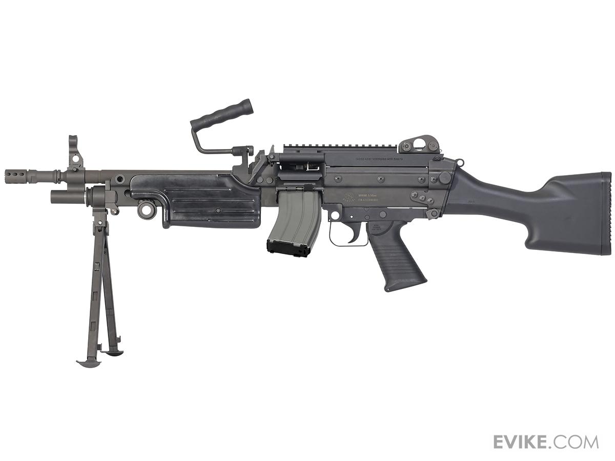 Cybergun FN® Licensed M249 MINIMI® Gas Blowback Airsoft Machine Gun by VFC (Stock: Standard)