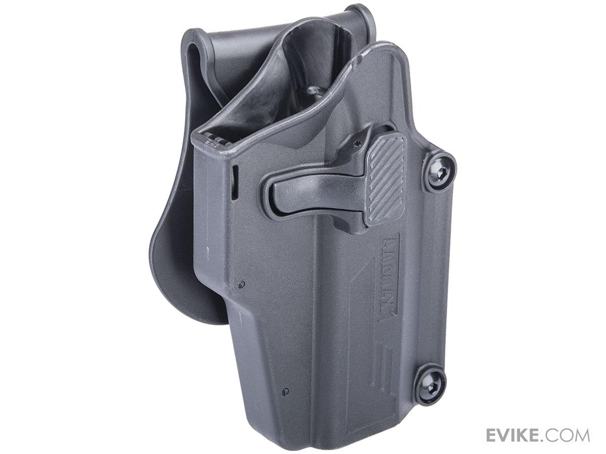 CYTAC Amomax Universal Per-fit Adjustable Holster (Model: Right Hand / Black)
