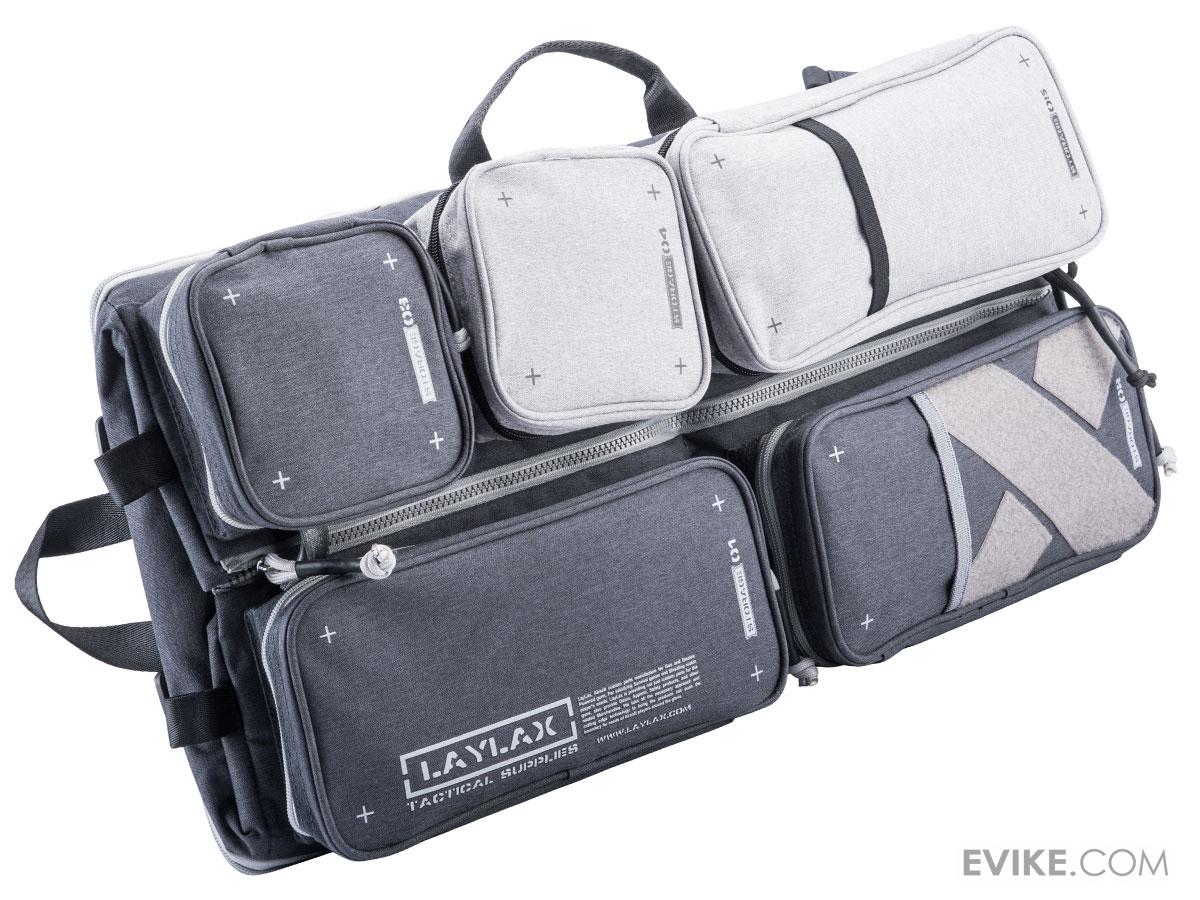 Laylax Satellite Collapsible Container and Gun Case (Color: Black & Grey / 24