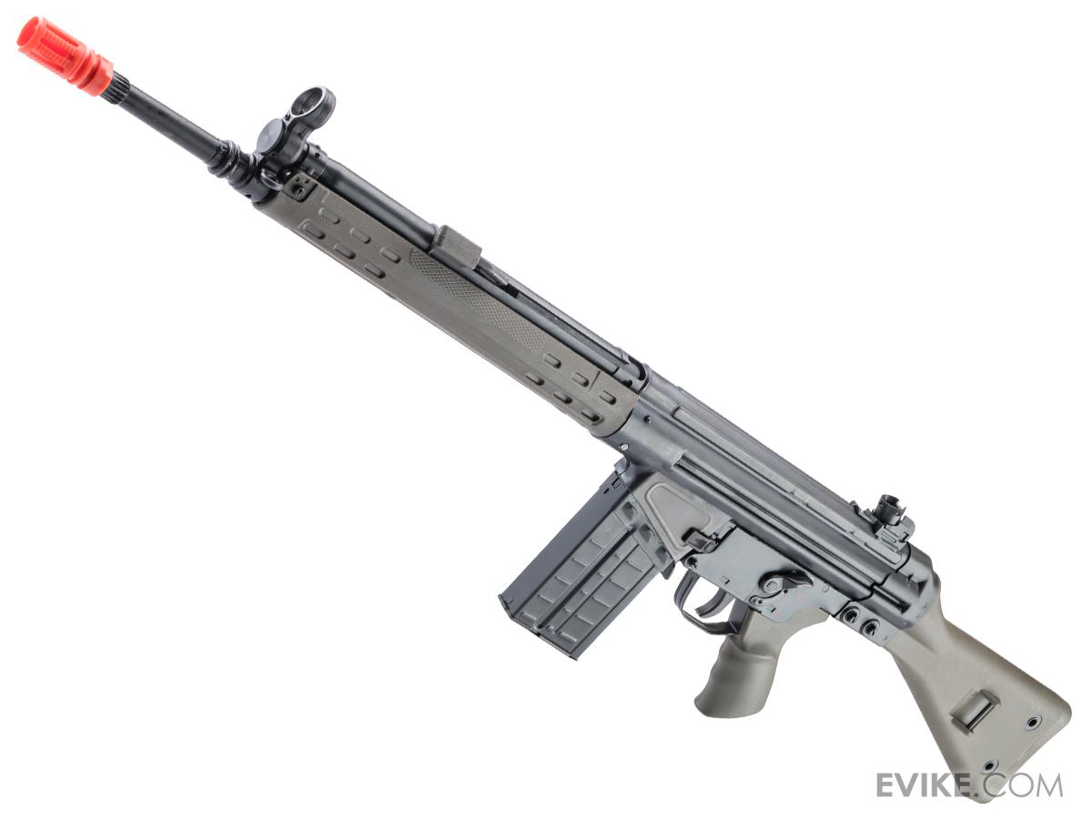LCT LC-3A3-S Stamped Steel Airsoft AEG Battle Rifle (Color: OD Green / Standard AEG)