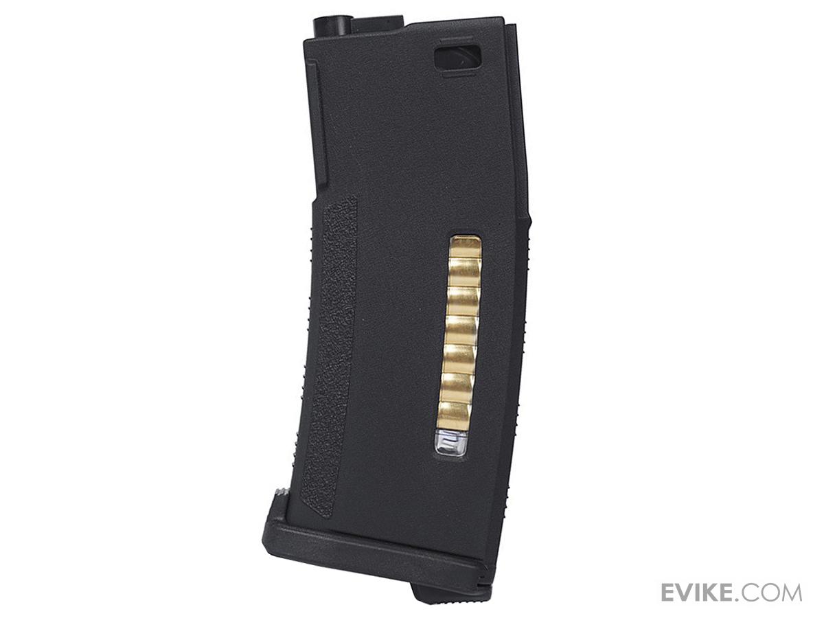 PTS Enhanced Polymer Mid-Cap Magazine for M4 Series Airsoft AEG Rifles (Color: Black)