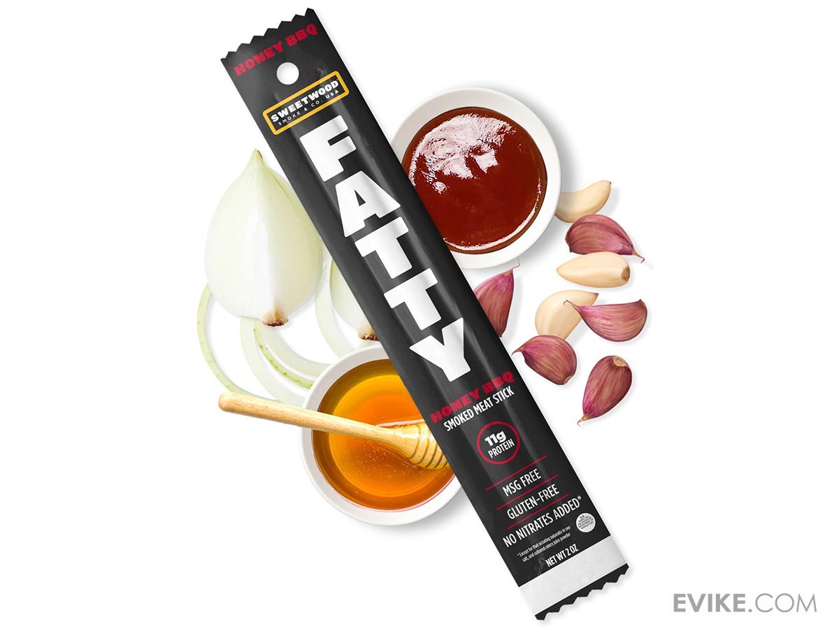 Sweetwood Smoke & Company FATTY Smoked Meat Sticks (Flavor: Honey BBQ / 2oz)