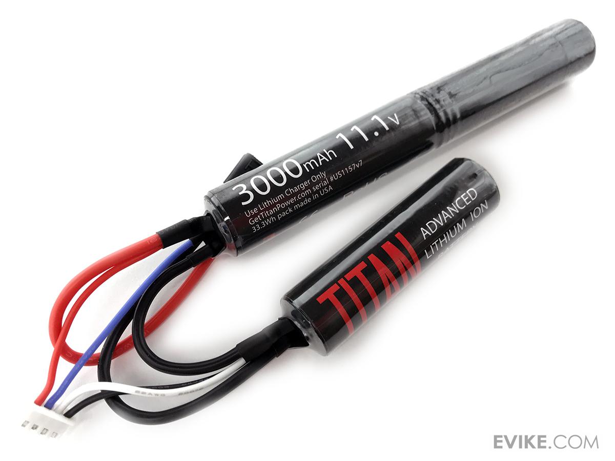 Titan Power 11.1v 3000mAh 16C Nunchuck Type Li-Ion Battery (Connector: Standard Deans)