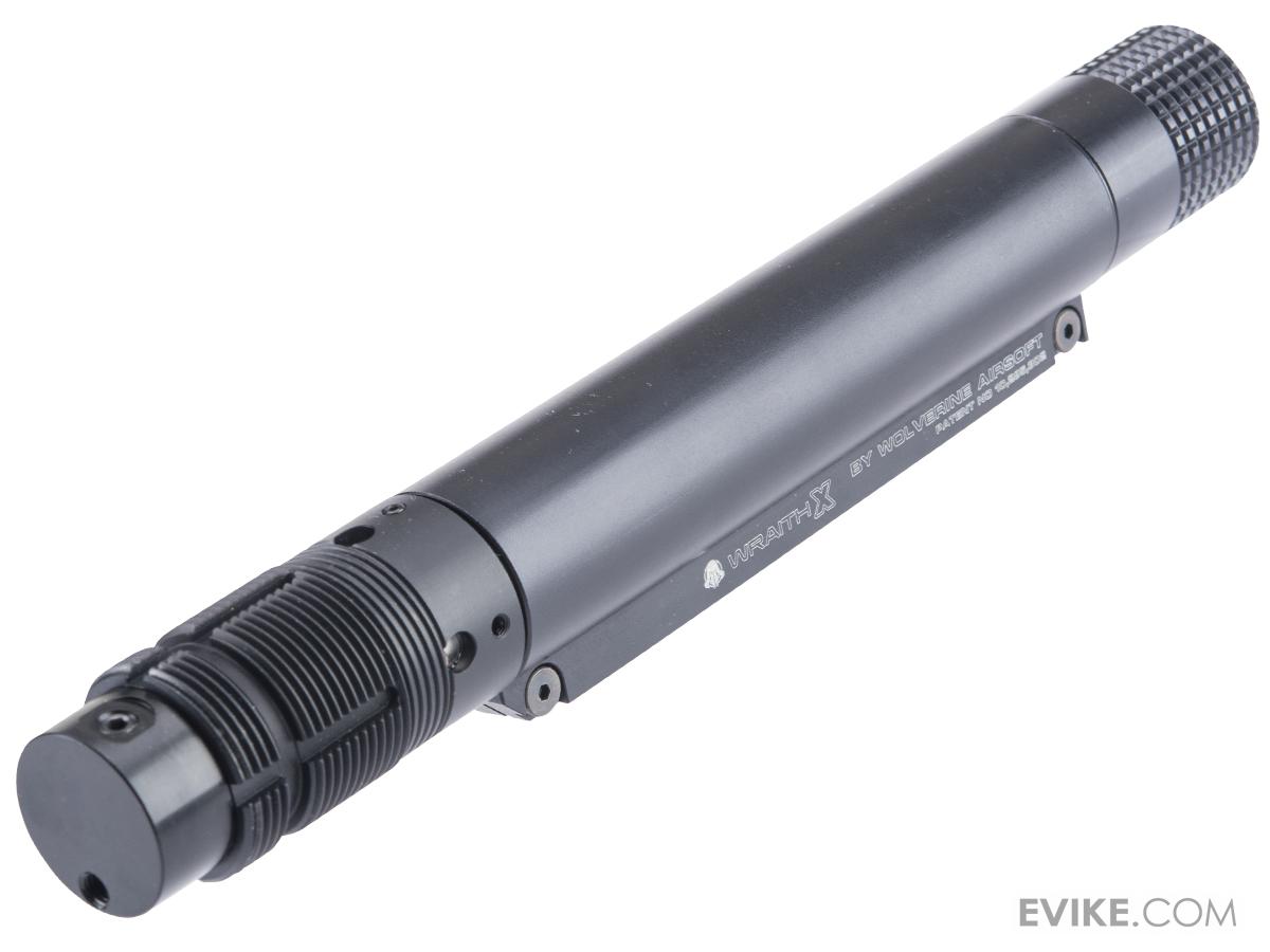 Wolverine Airsoft Wraith X 12g/33g CO2 Stock w/ Storm In-Buffer Regulator for M4 Airsoft Series Rifles (Model: MTW Configuration)